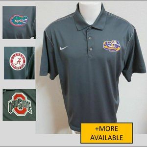 XL Gray Nike Dri-Fit Men’s db #27T Polo Shirt